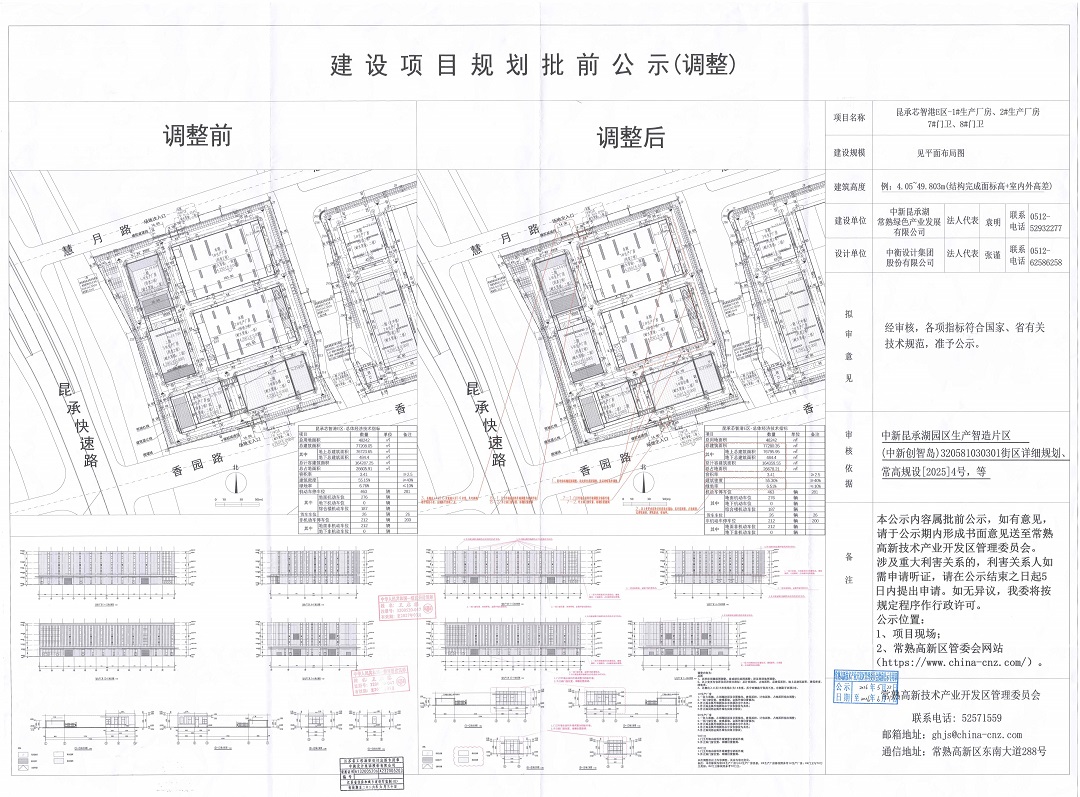 中新昆承湖常熟绿色产业发展有限公司昆承芯智港E区-1#生产厂房、2#生产厂房、7#门卫、8#门卫项目规划批前公示（调整）.jpg